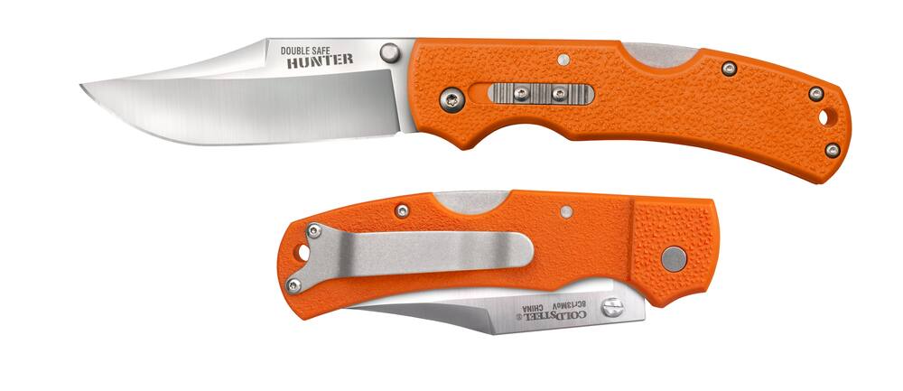 Cold Steel Double Safe Hunting Knife w/ GFN Handle, 3.5-in