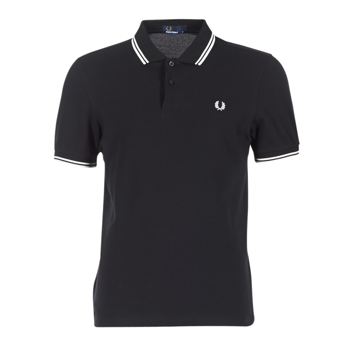 Fred Perry - THE FRED PERRY SHIRT - Black / White