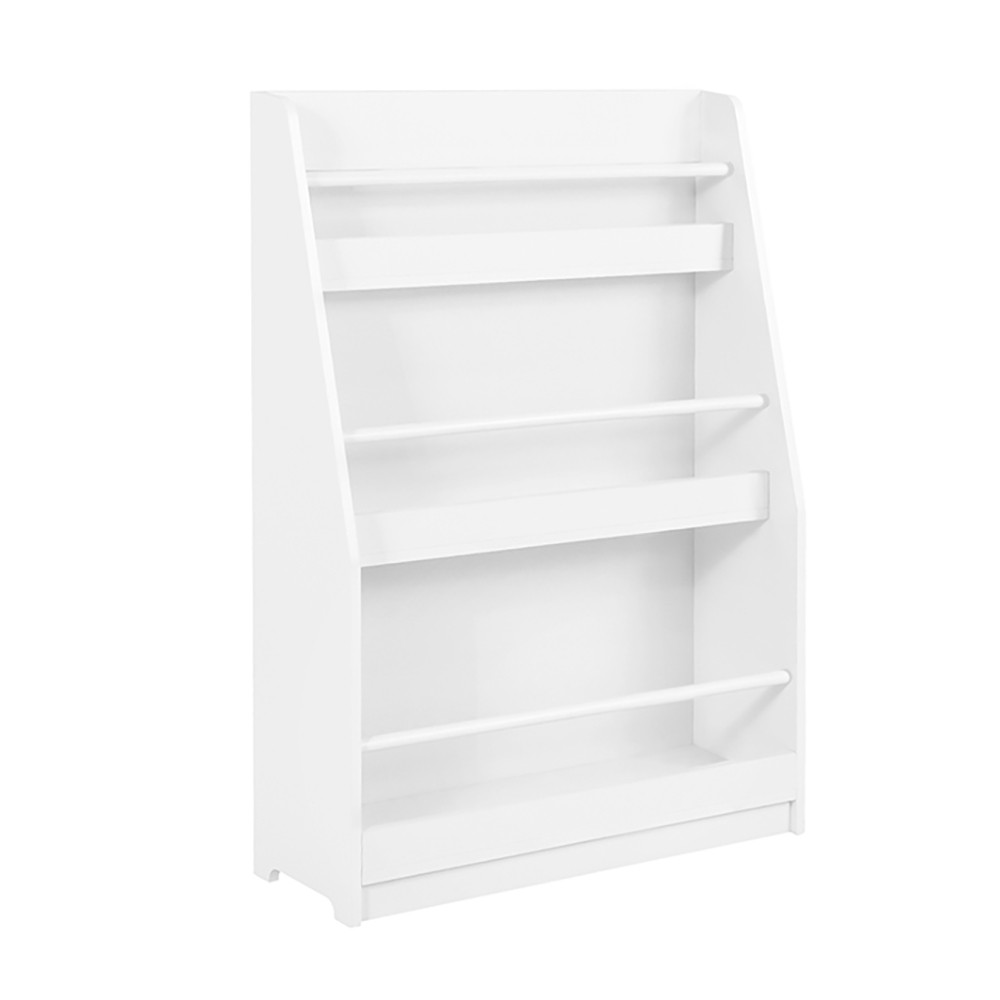 SoBuy Regał dziecięcy z 3 półkami Biały 58.3x18.2x81.2cm KMB45-W