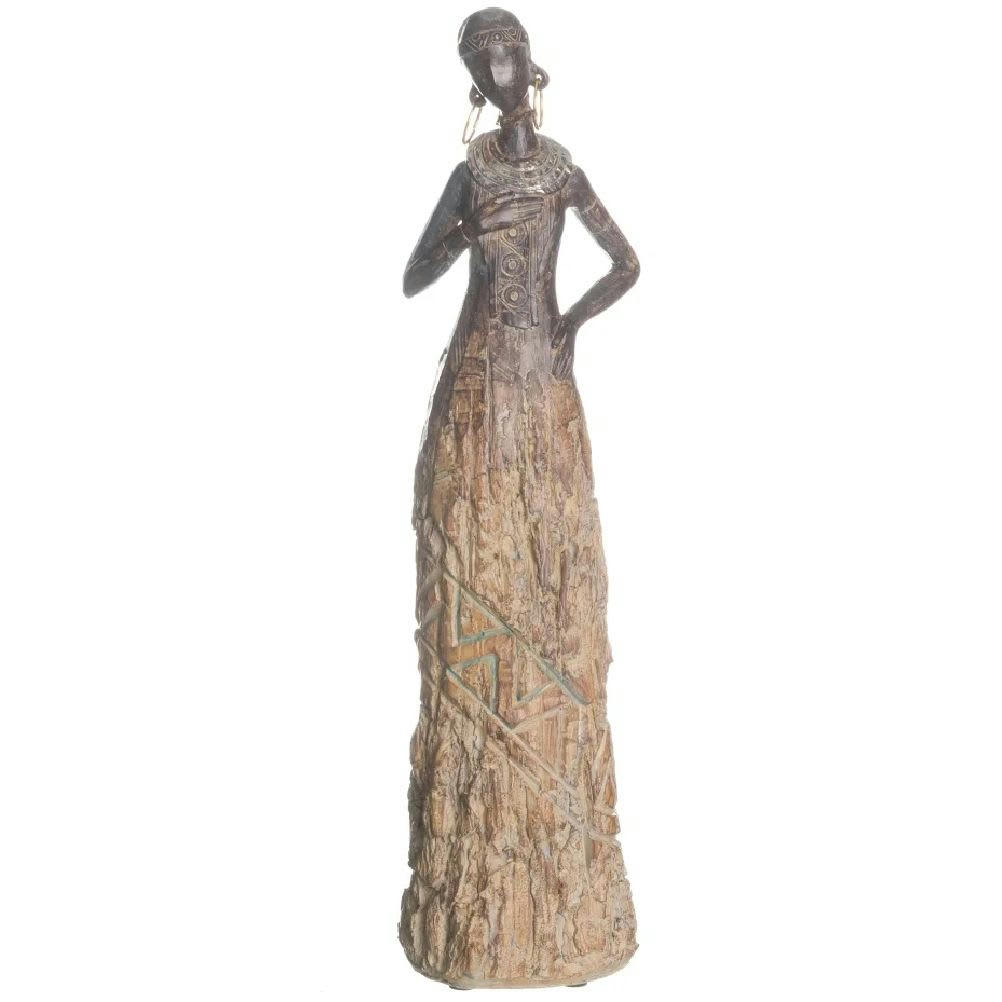 FEMME - Décoration femme africaine H36cm