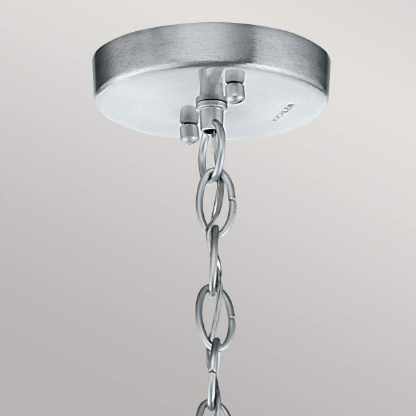 Lampa sufitowa Grand Bank antyczna szarość 1xE27x60W IP44 Kichler