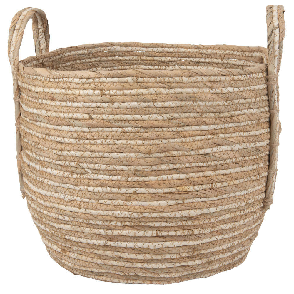 - Corbeilles tressées en fibre de maïs (x3)