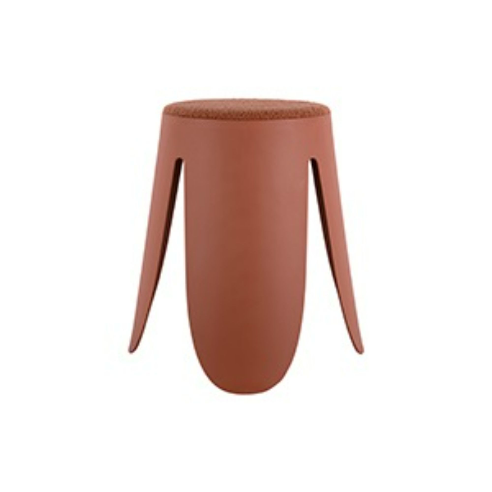 Leitmotiv kruk Savor - oranje - Ø44cm