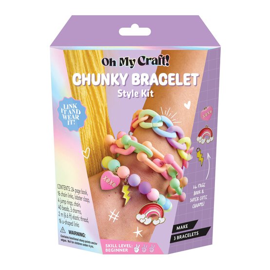 Oh My Craft! Chunky Bracelet Kit