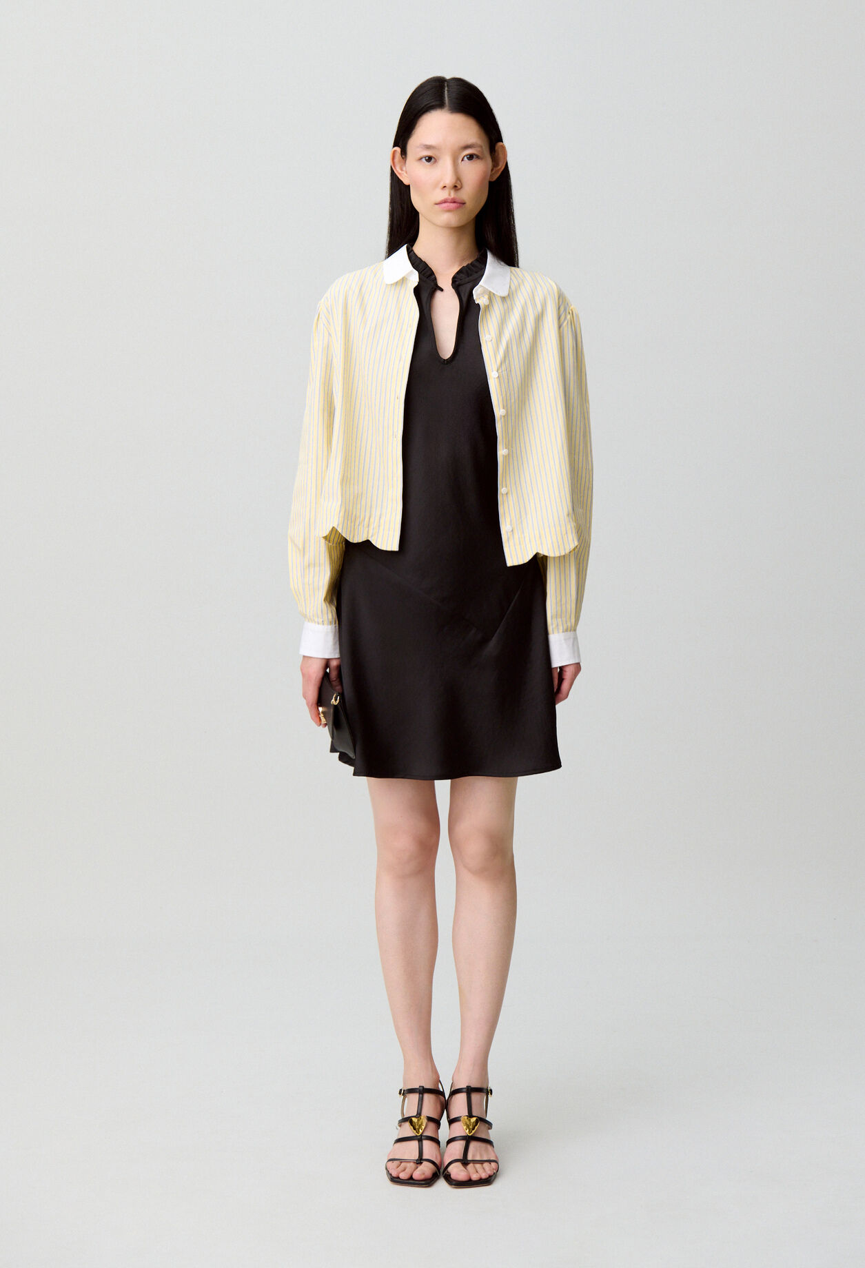 Robe courte fluide