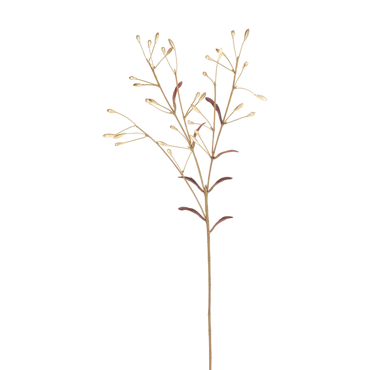 NOËL - Branche fantaisie dorée H73