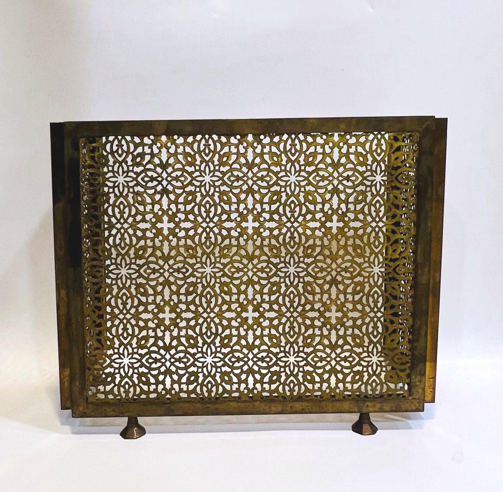 Handmade Fireplace screen with 3 panel screen, living room decor, farmhouse decor.