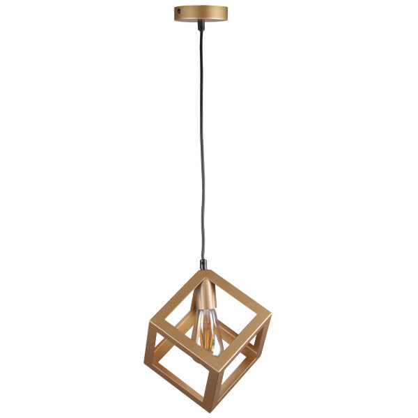 Lampa wisząca złota SWEDEN1xE27x20W wym: 150x22x22 cm Polux