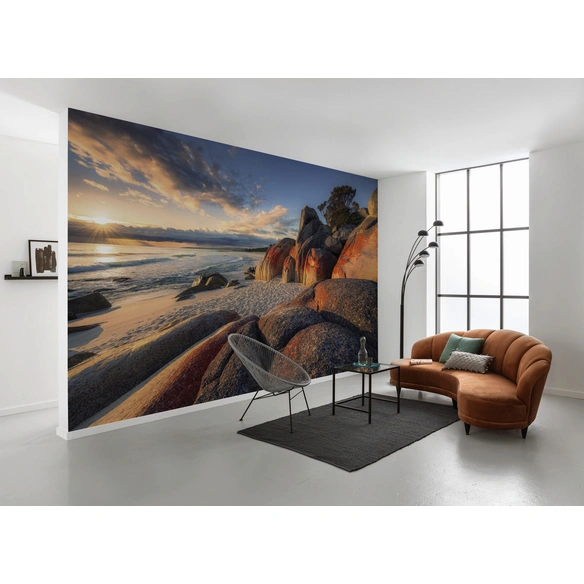 Vliestapete »Bay of Fires«, Breite 400 cm, seidenmatt
