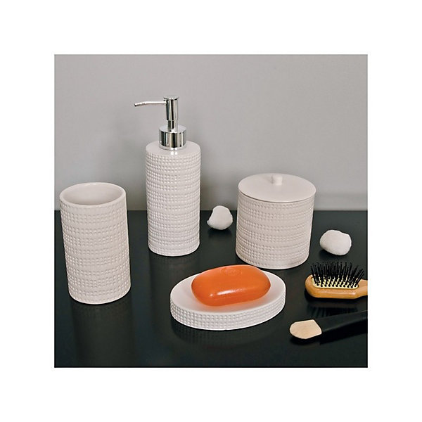 Distriuteur de savon Céramique VENISE Blanc Spirella