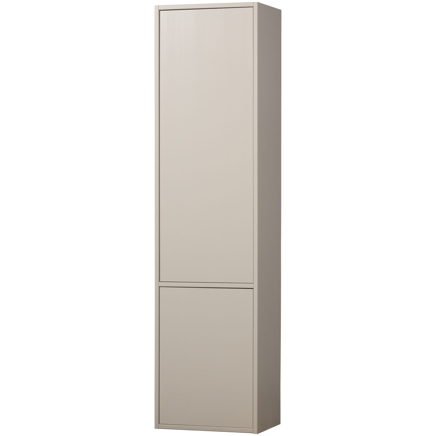 WOOOD Meggy Smalle Opbergkast - Grenen hout - Dust  Grijs - 215x55x40