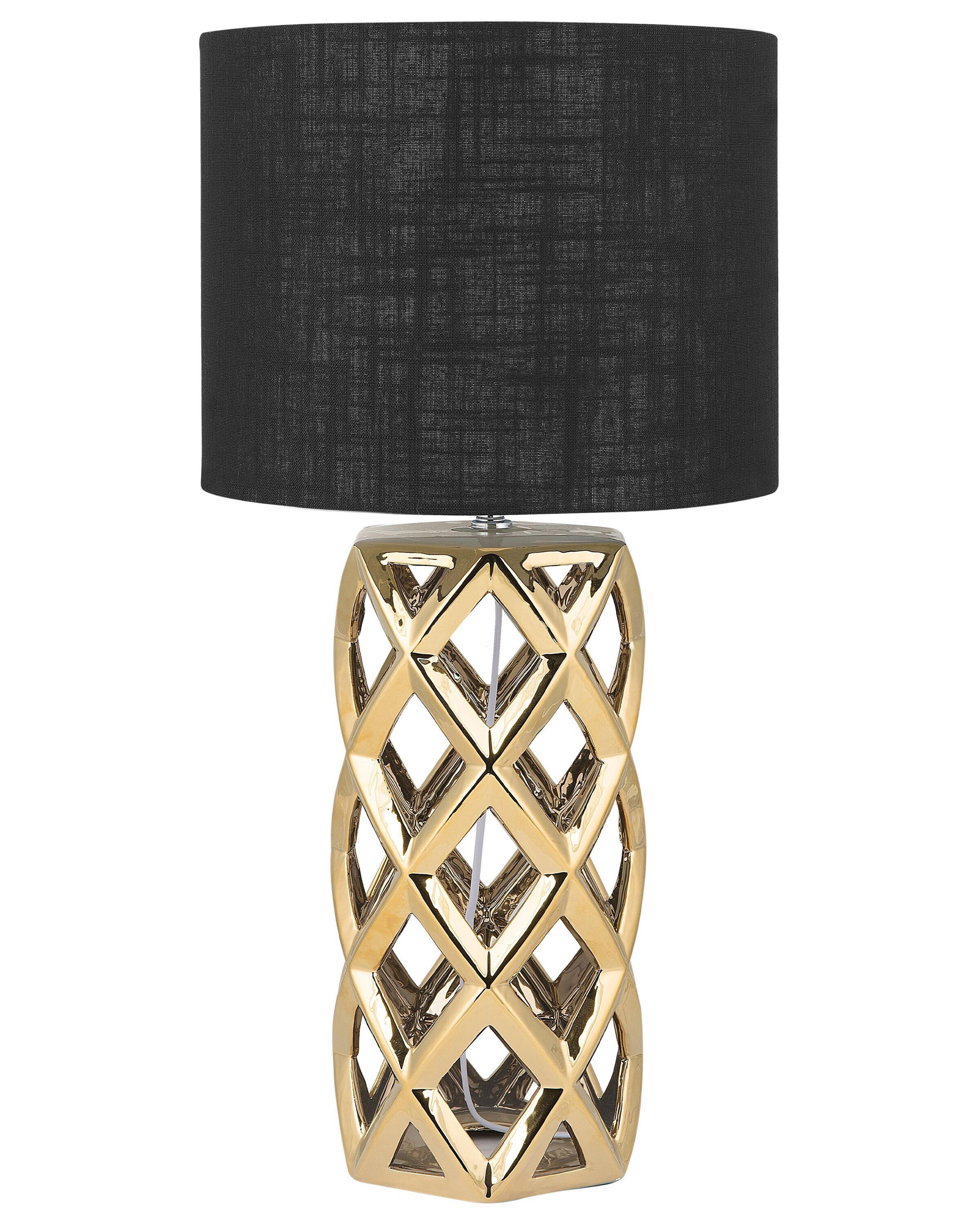 Table Lamp SELJA Ceramic Gold
