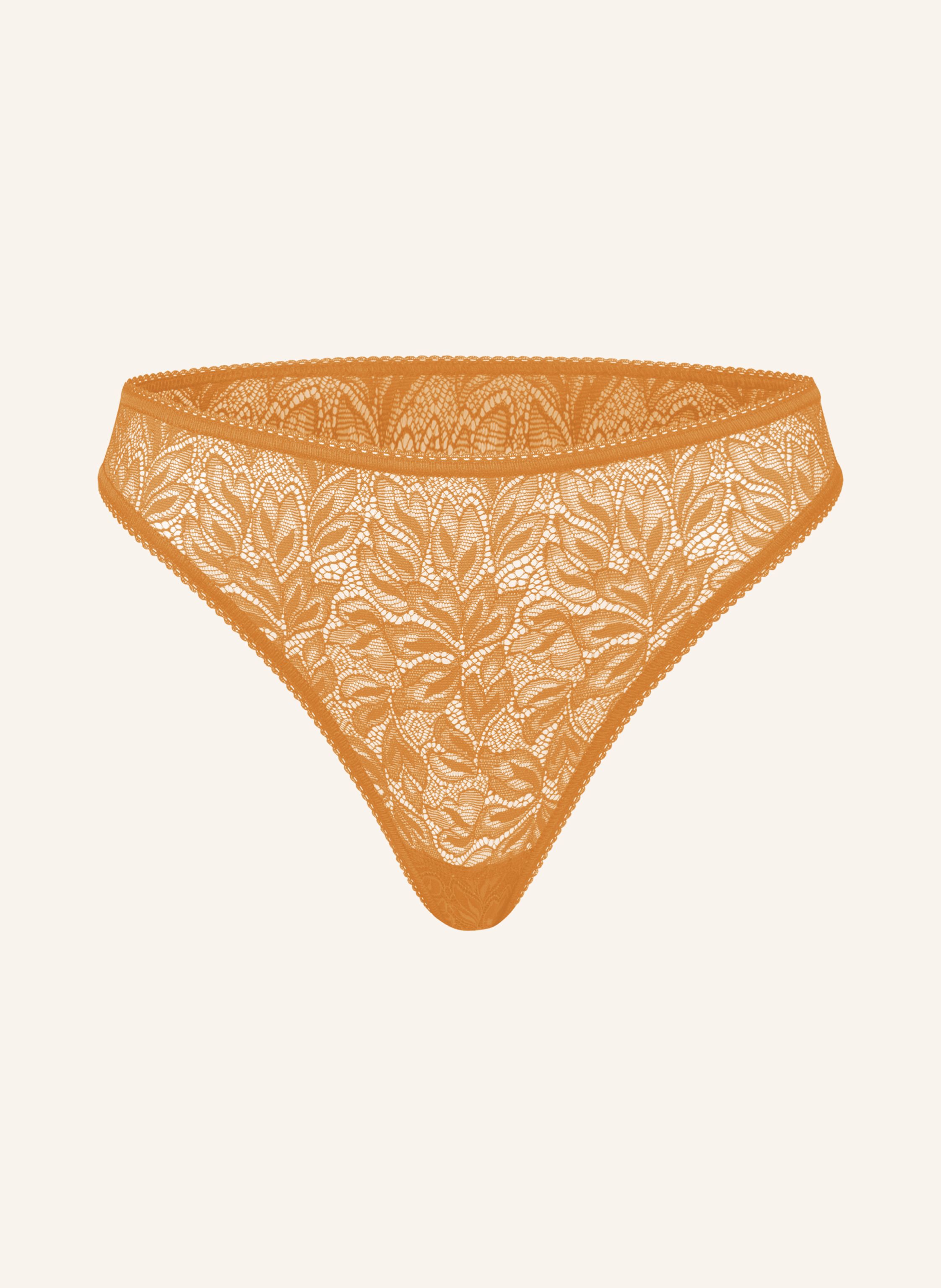 erlich textil Iconic Lace String aus Spitze - florales Motiv