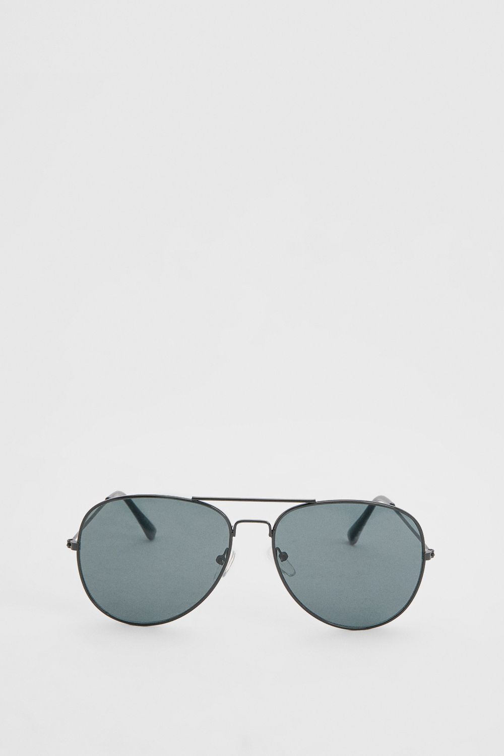 Burton Black Classic Aviator Style Sunglasses