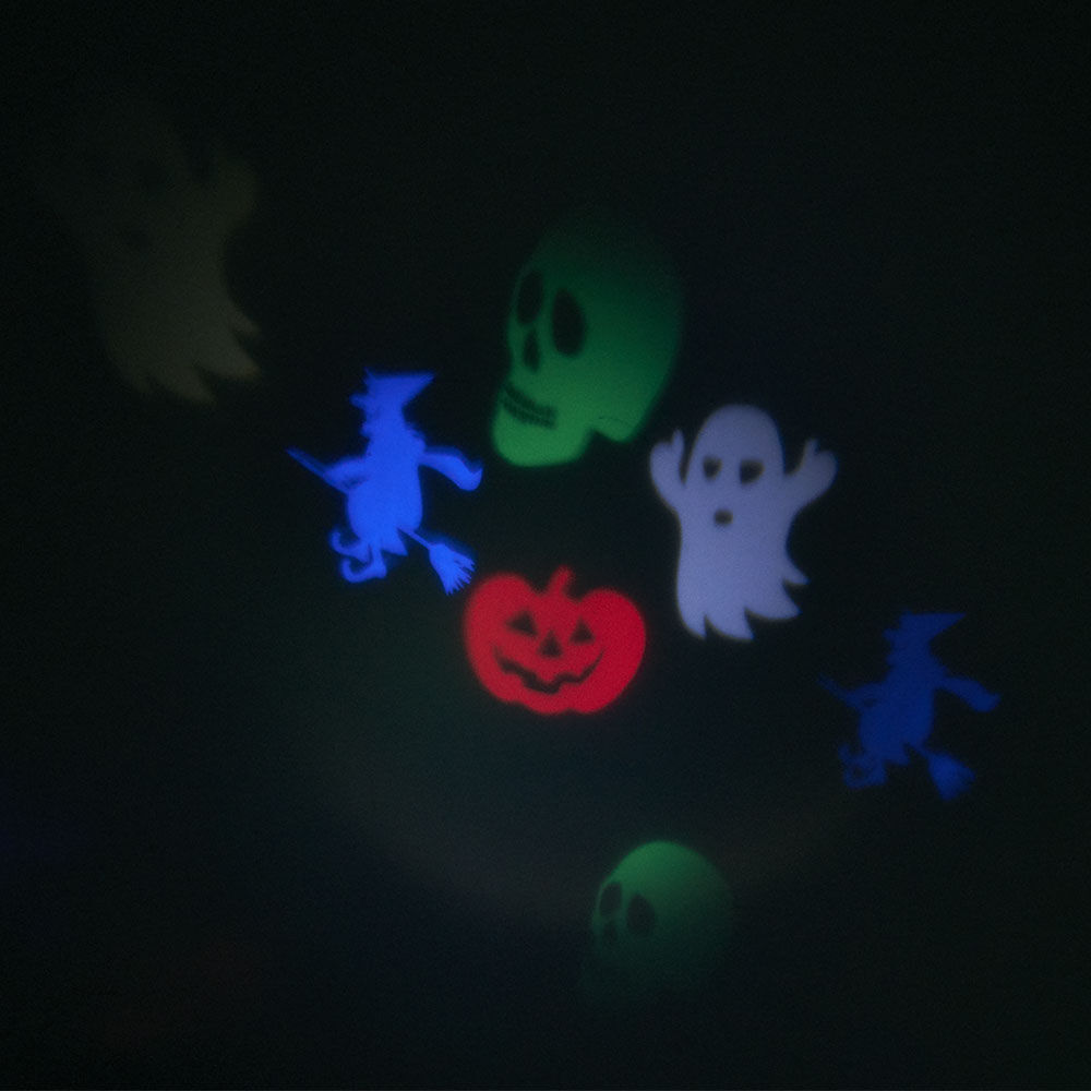 Ampoule E27 motif Halloween 4 couleurs