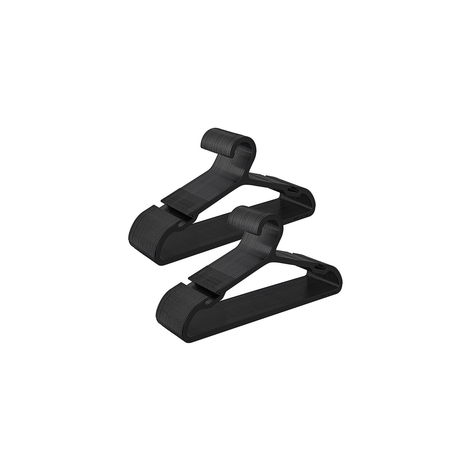 Lot de 50 cintres en plastique 41,7 cm pour placard