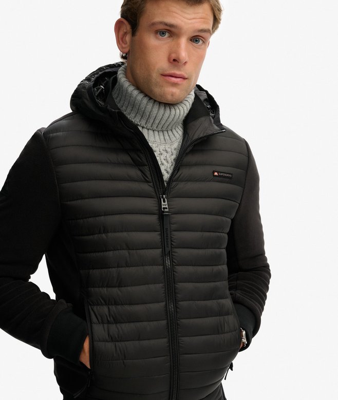 Hooded Storm Fleece Hybrid Jacket