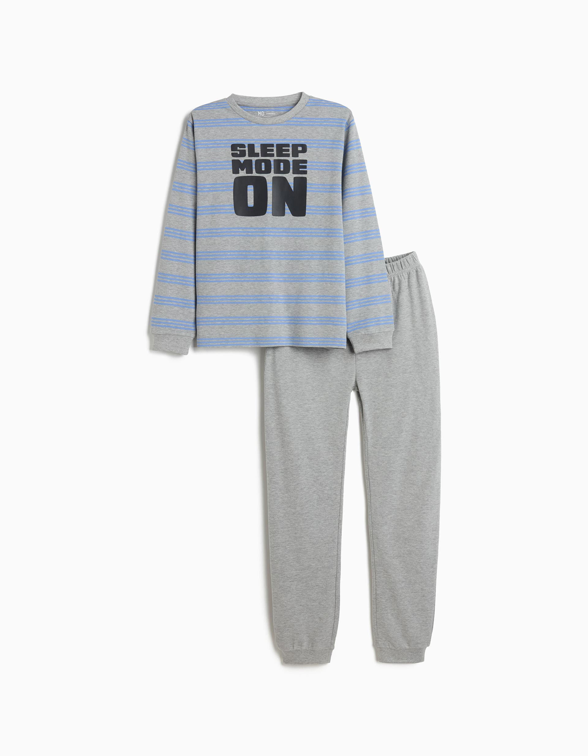 Pijama, Menino, Cinzento Claro