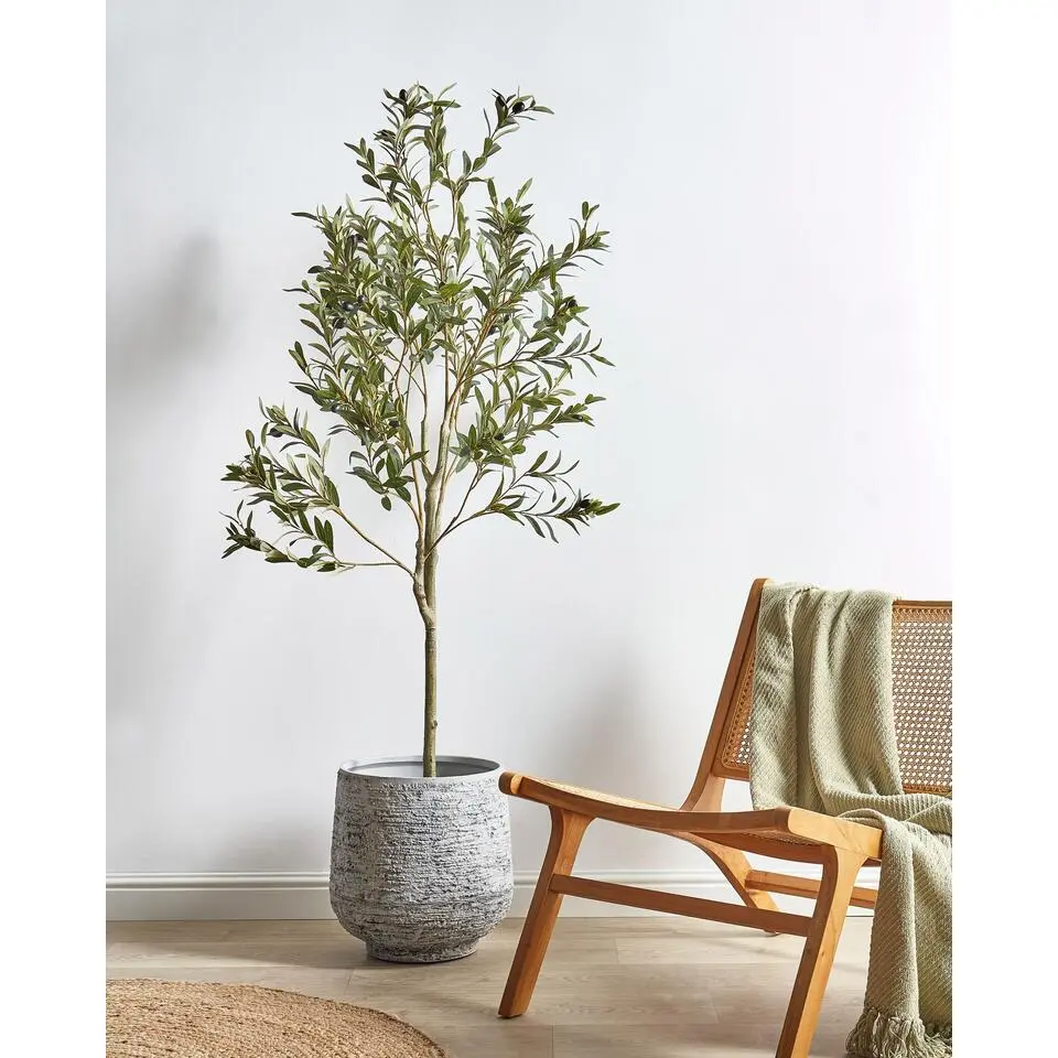 OLIVE TREE - Kunstplant - Groen - 153 cm - Synthetisch