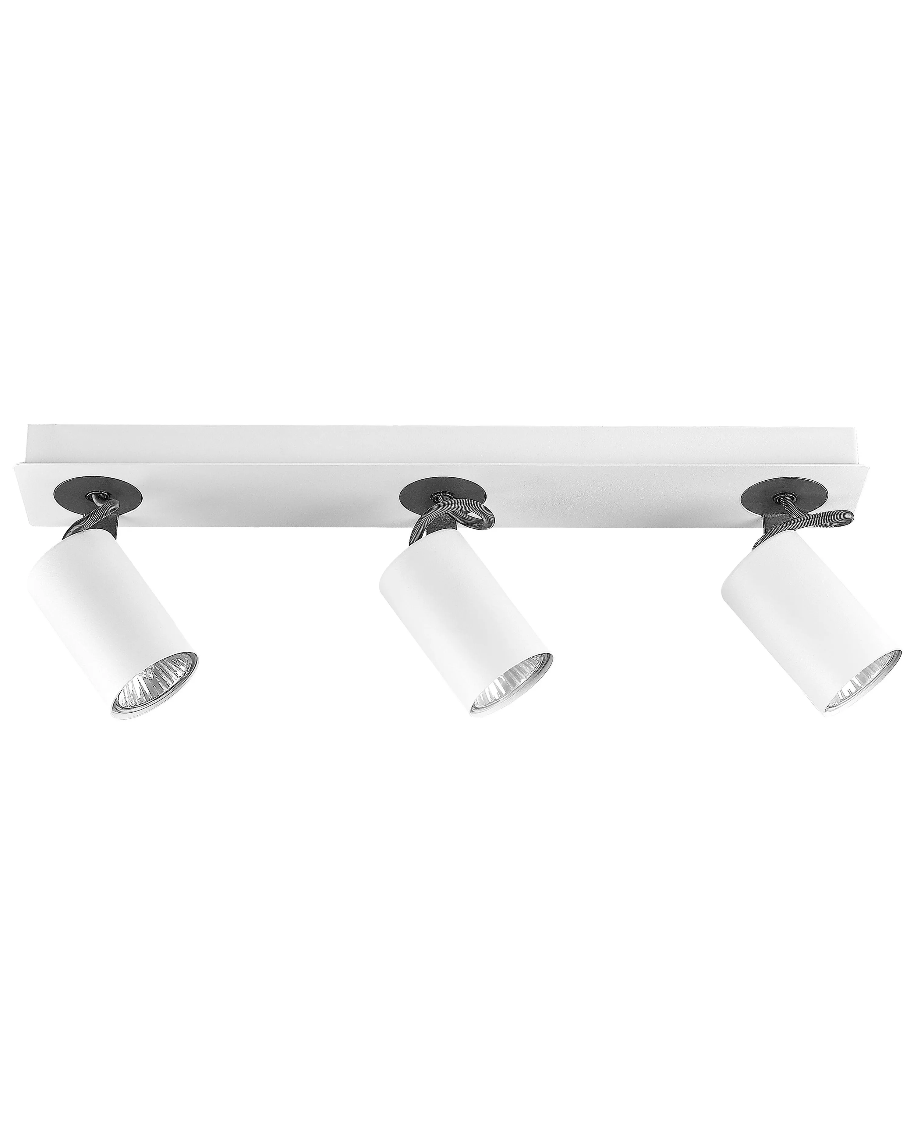 3 Light Spotlight KLIP Adjustable Metal White