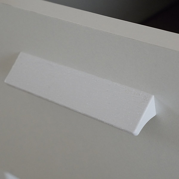 Meuble vasque pour salle de bain coloris blanc, chêne - Longueur 82 x Profondeur 50 x hauteur 92 cm