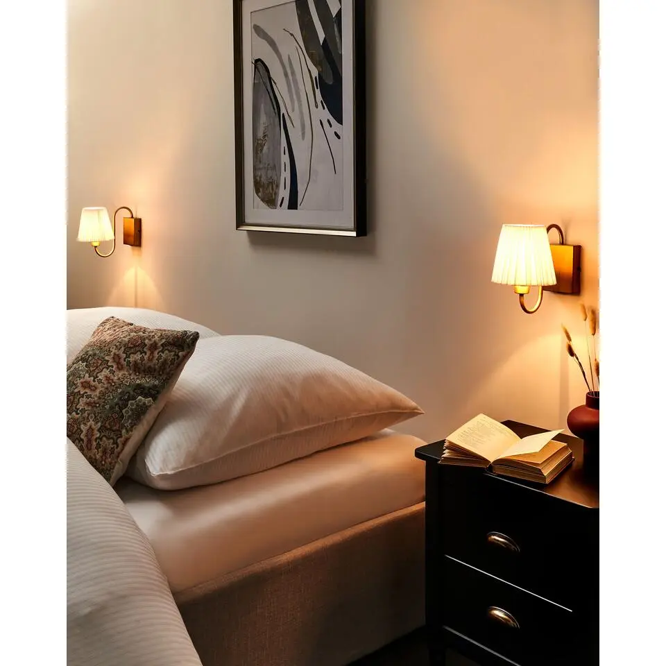 TOLKA - Wandlamp set van 2 - Wit - IJzer