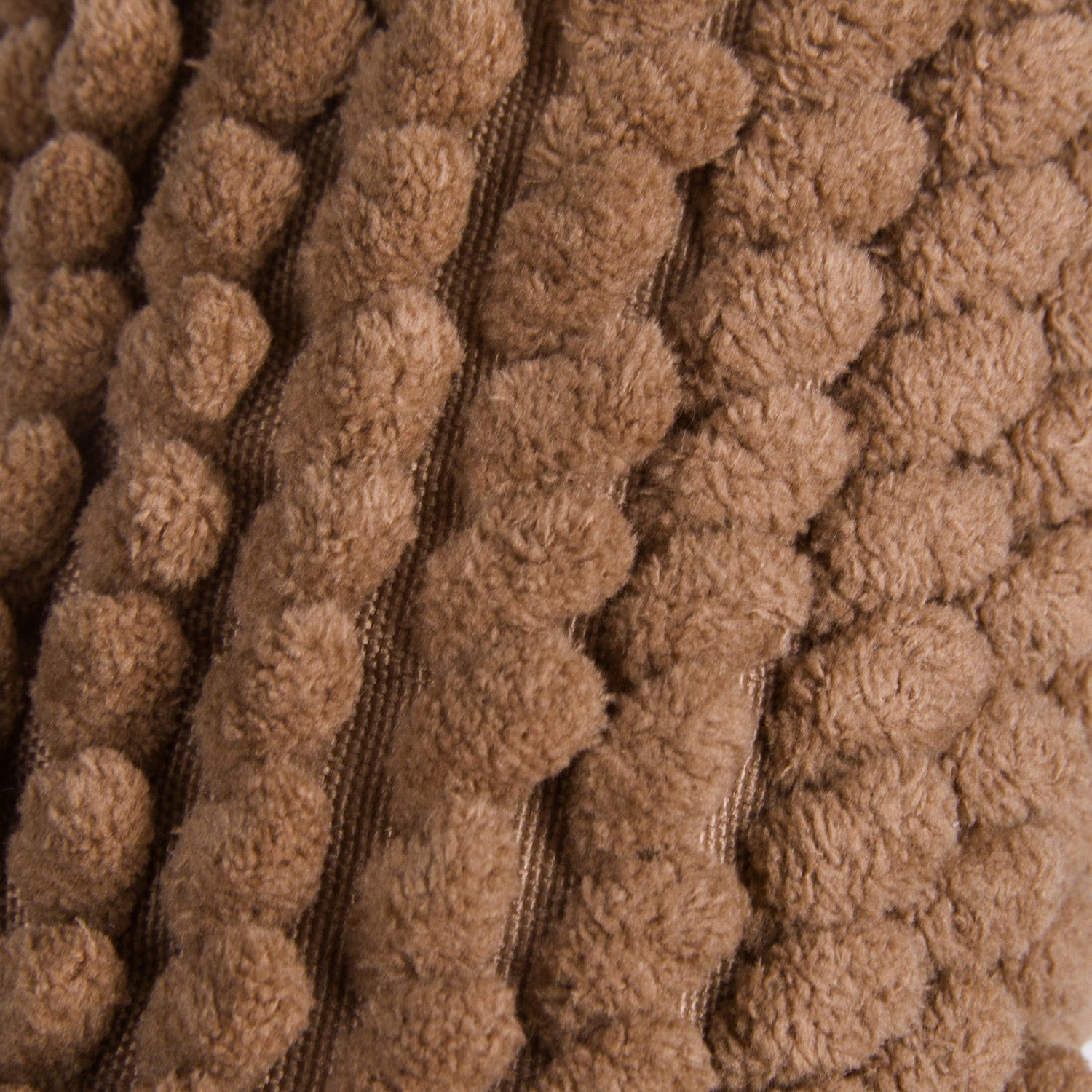 Tappeto bagno 50x80 cm beige scuro Ricciolo