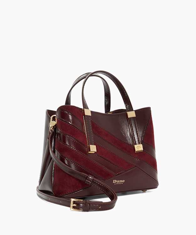 Dinkydorry Red - Textured Tote Bag