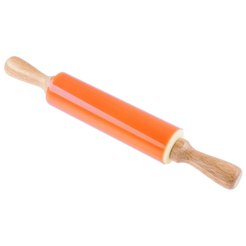 Wałek silikonowy do ciasta pomarańczowy 39.5cm KINGHOFF