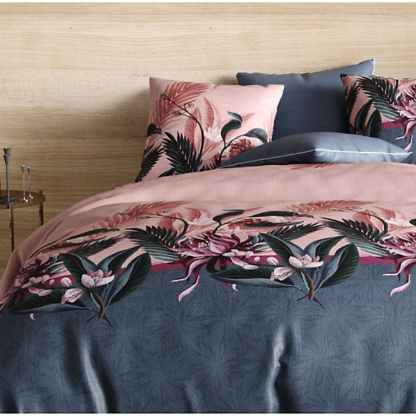 Housse couette   taie Flore design et moderne