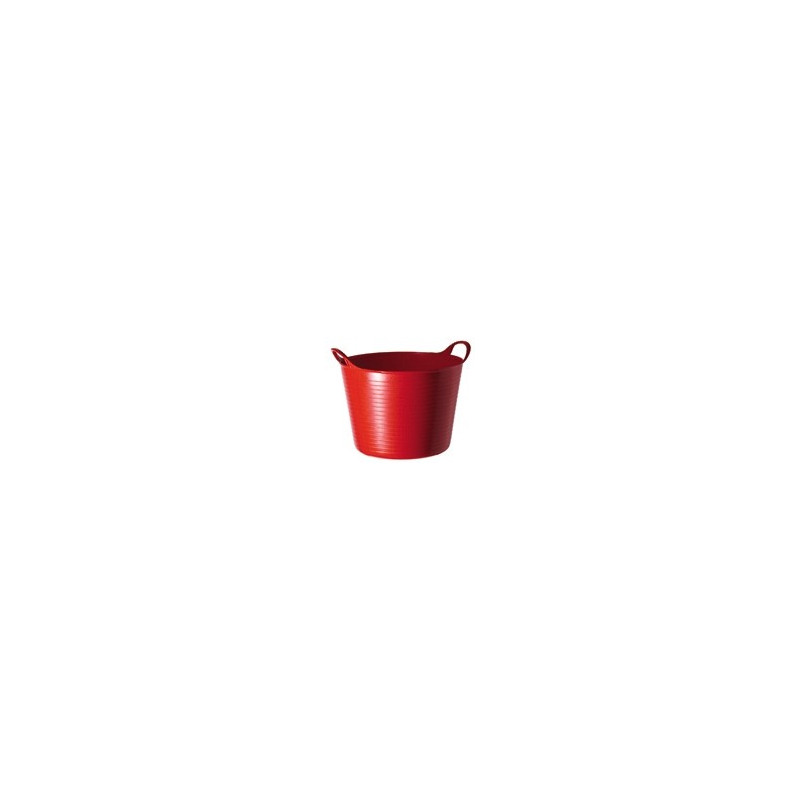 Seau en plastique souple Tubtrug rouge 26 L