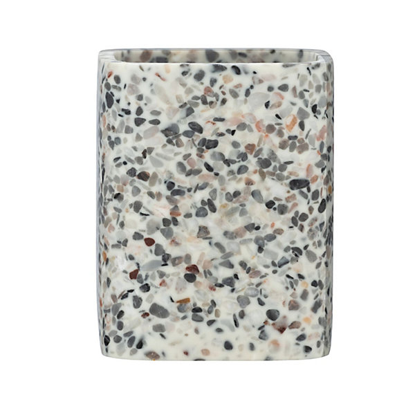 Gobelet de salle de bain design Terrazzo