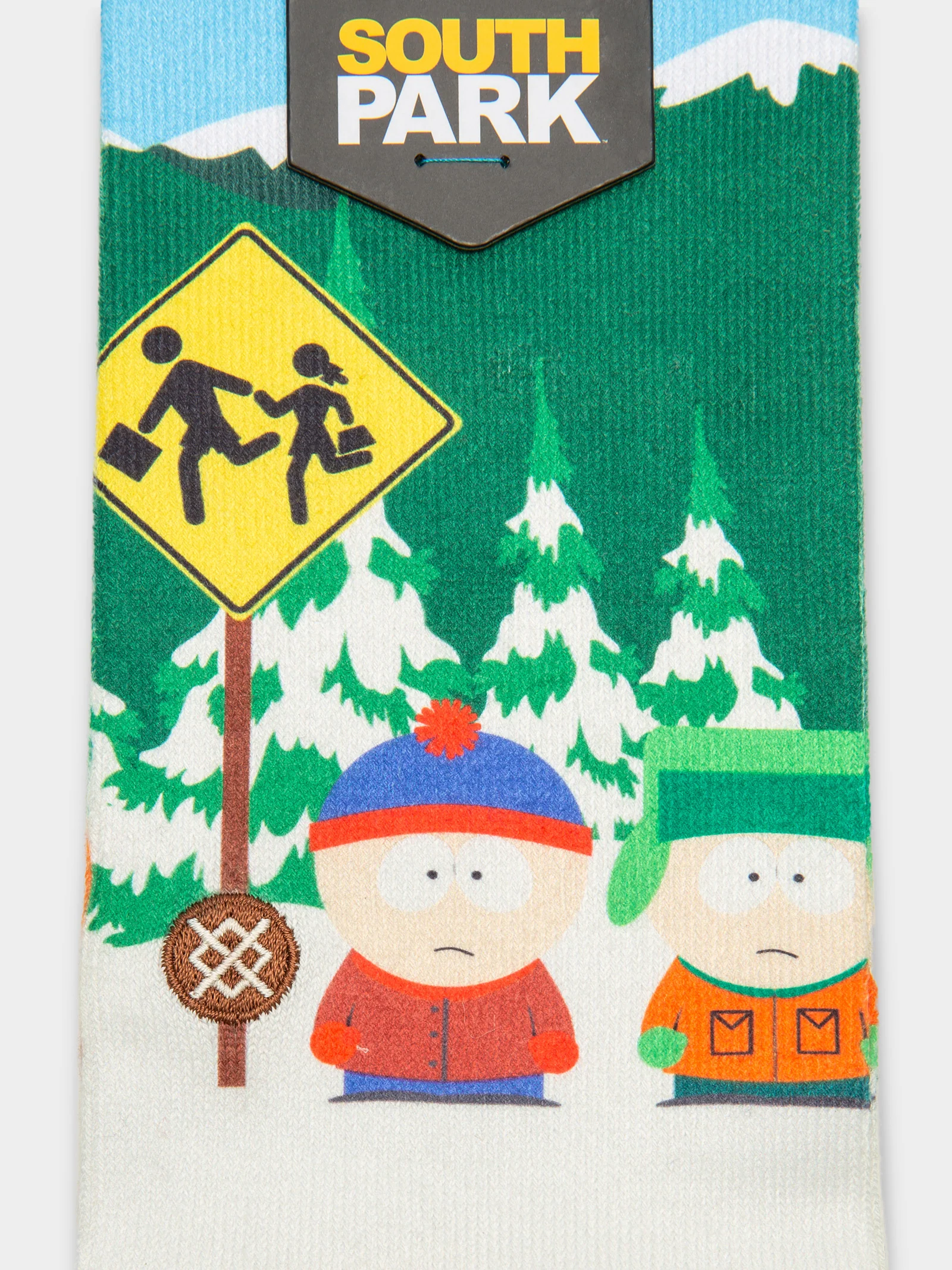 1 Pair of Bus Stop South Park Socks
