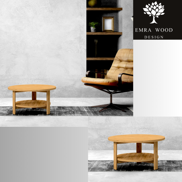Emra Wood STK-907 stolik kawowy dąb naturalny