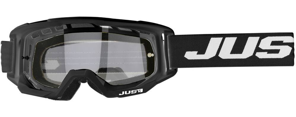 Just1 Vitro Powersports Anti-Fog Scratch-Resistant Goggles, Black