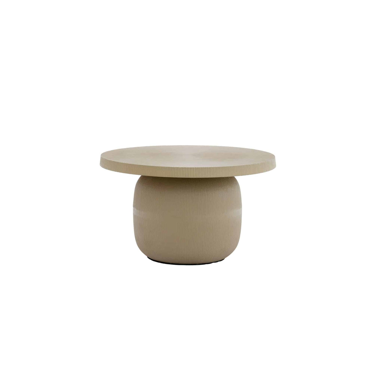 Light & Living salontafel Tigran - bruin - Ø59cm