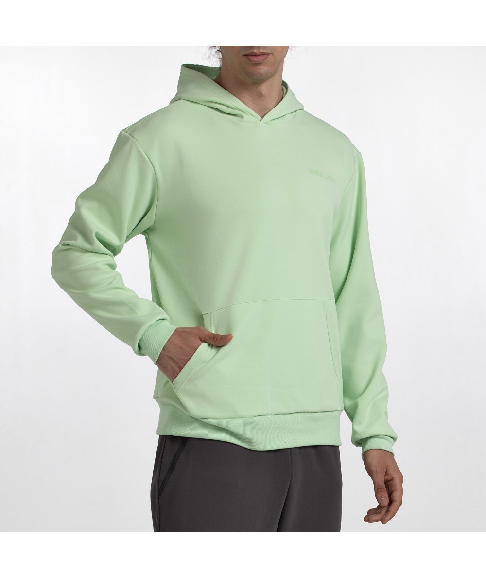 SUDADERA BULLPADEL ALBIER VERDE ACIDO