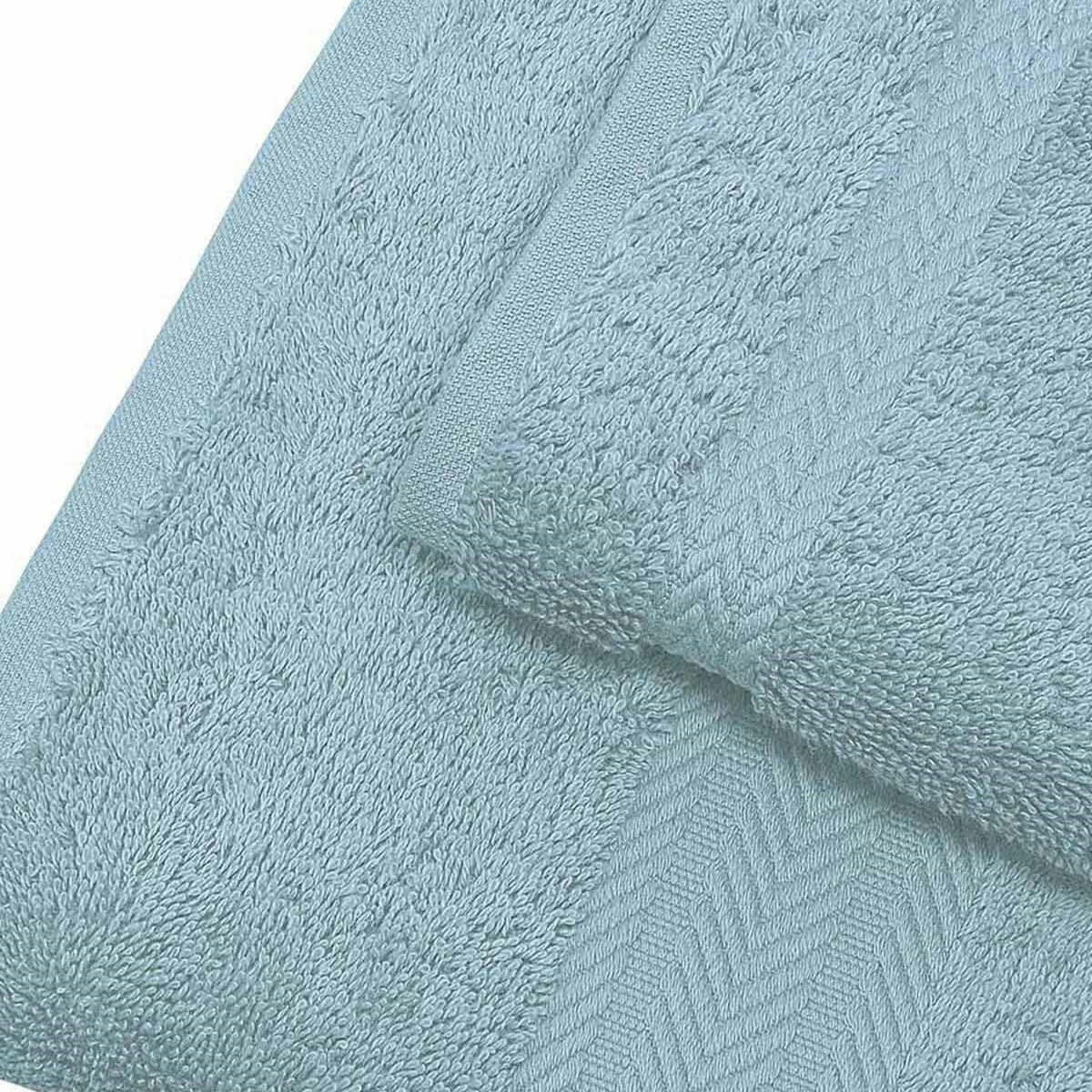 LUXURY - Drap de bain 550gr/m²  bleu arctic 70x140 cm