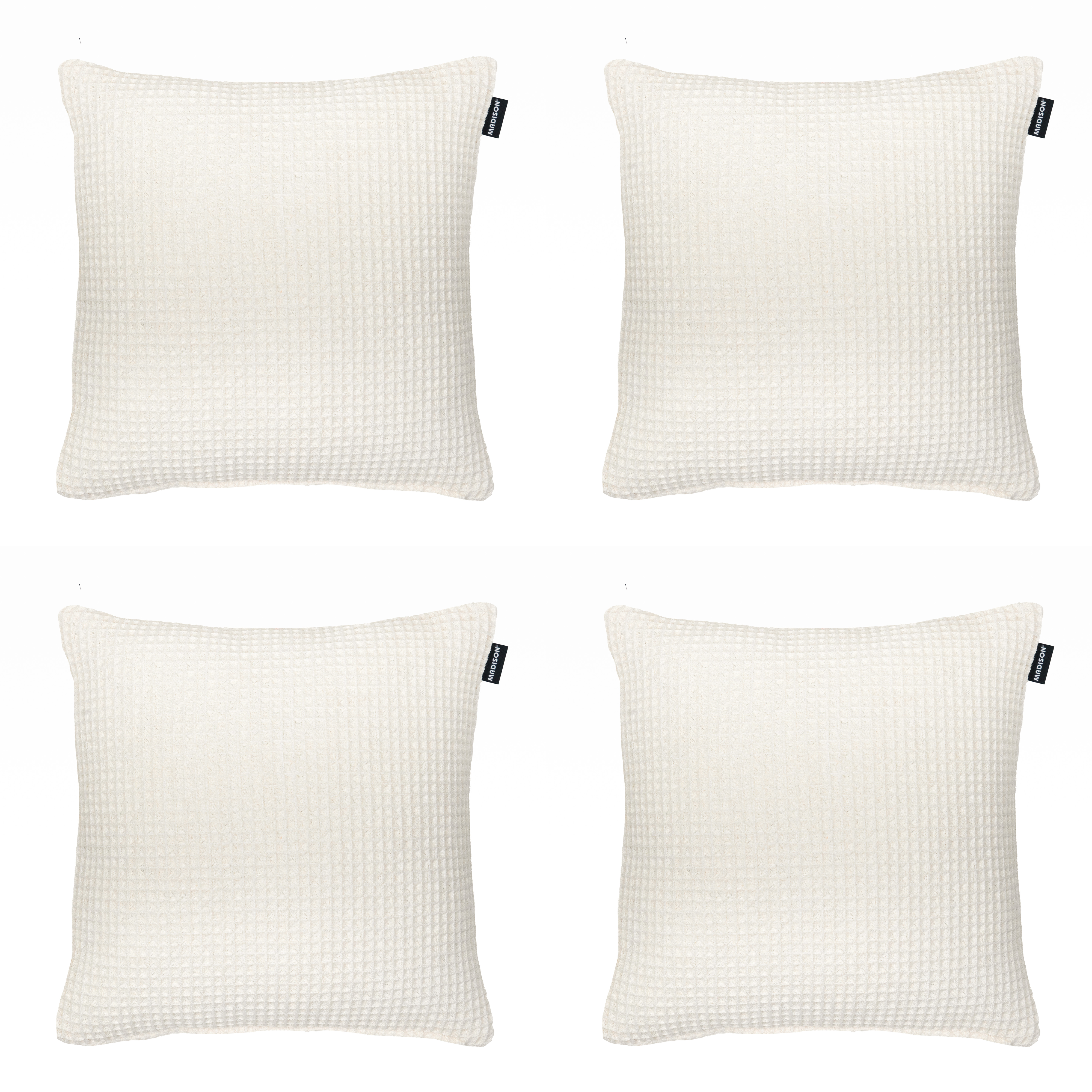 Madison sierkussen Madison Home - wit - 45x45x10cm - set van 4