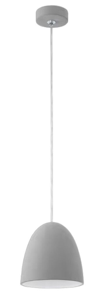 PENDEL EGLO PRATELLA ELIPSE 60W E27 205X1100 MM GRÅ