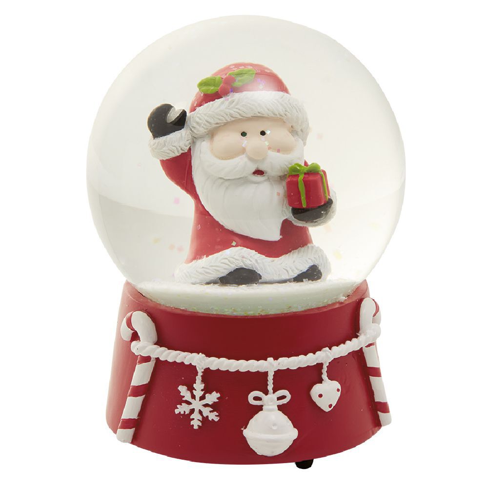 Boule à neige musicale de No&euml;l