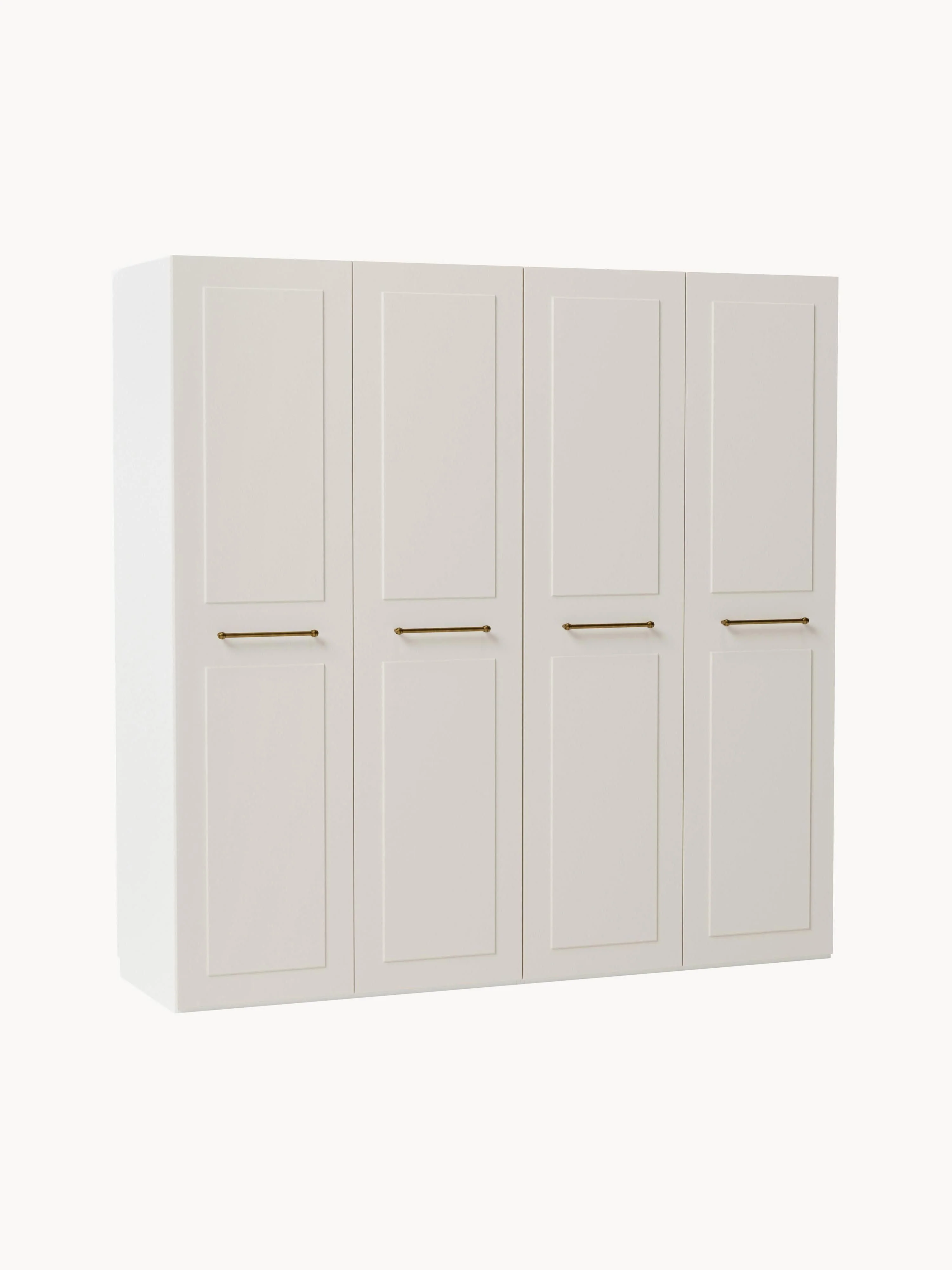 Modularer Drehtürenschrank Charlotte, 200 cm Breite, in verschiedenen Größen