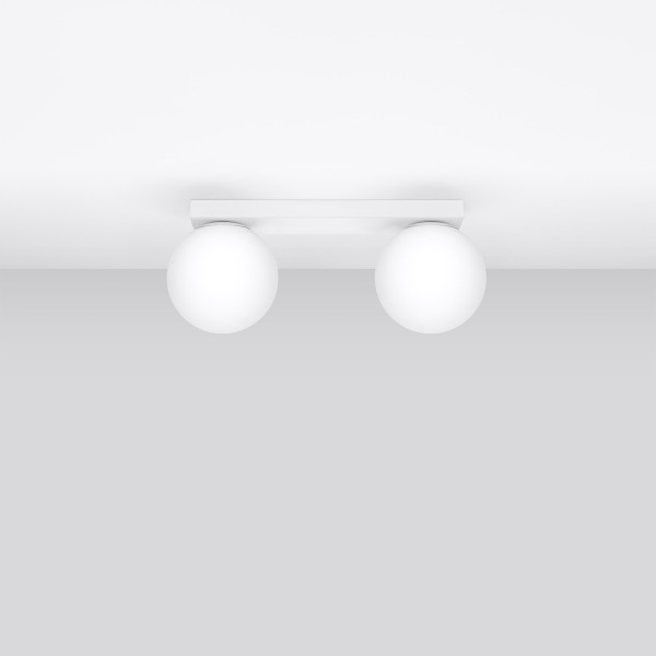 Lampa sufitowa SOLEDA biała 2xG9x12W wym:14x34,5x12cm IP20 Pure Lume