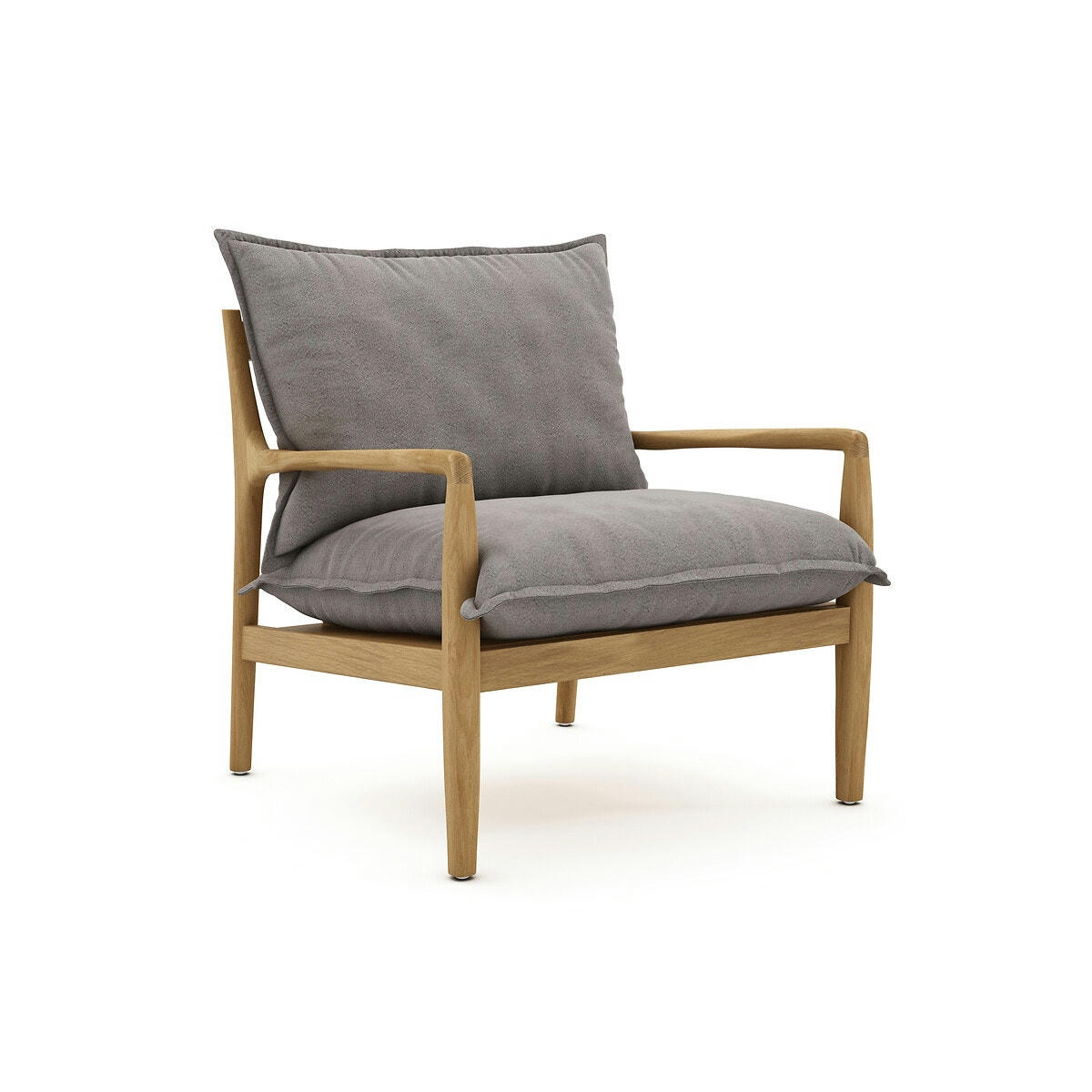 Fauteuil tissu viscose, Dilma
