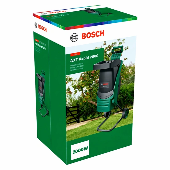 Häcksler »AXT Rapid 2000«, BxHxL: 493 x 974 x 451 mm, 2000 W