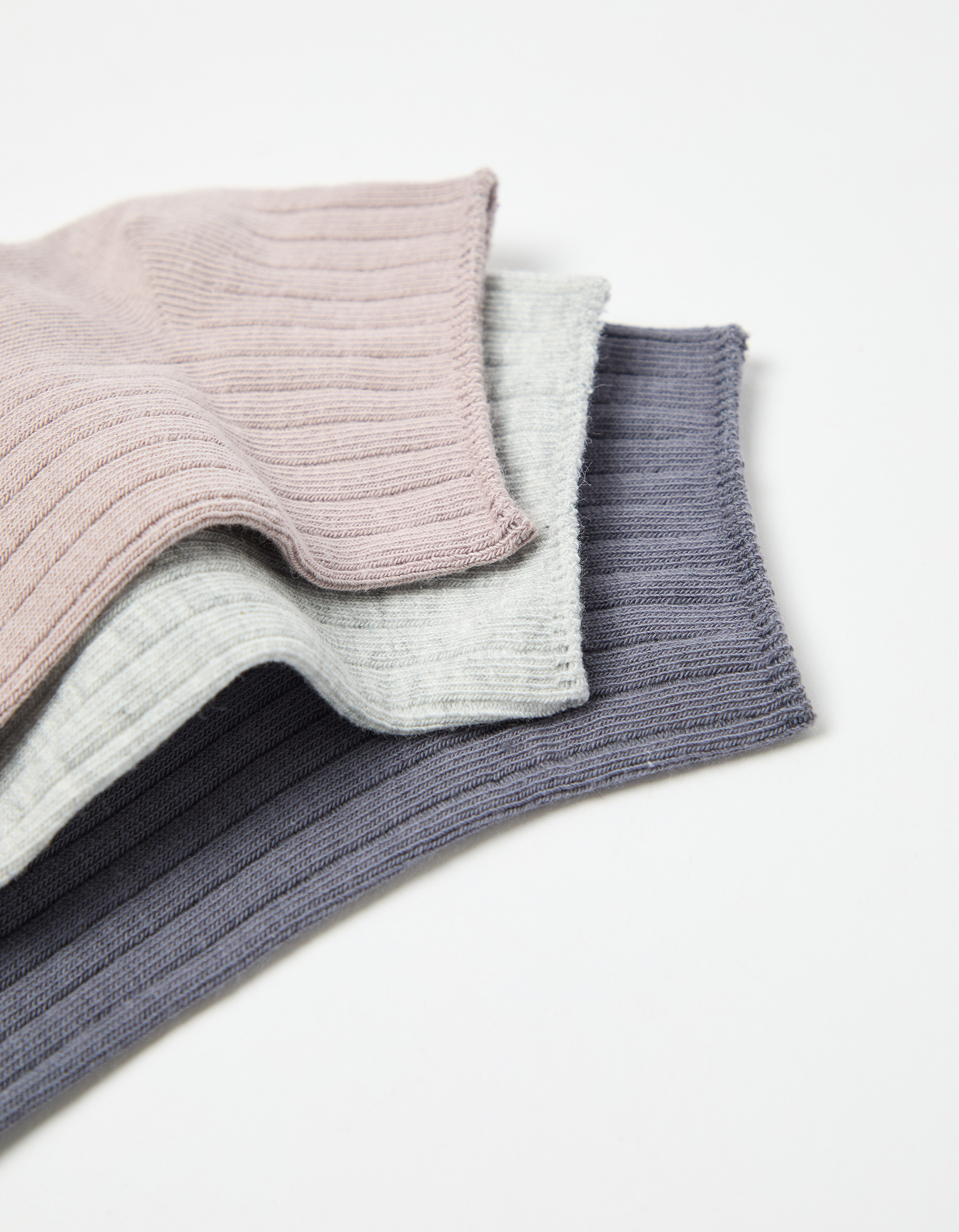 Pack 3 Pares de Meias Tornozelo, Mulher, Rosa