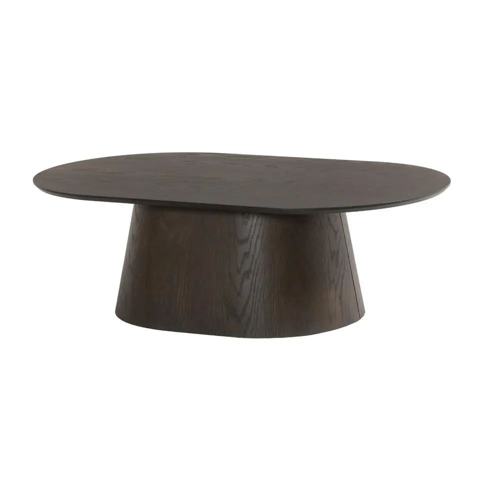 Livingfurn - Salontafel - Tobago Espresso Oval 120cm - Bruin