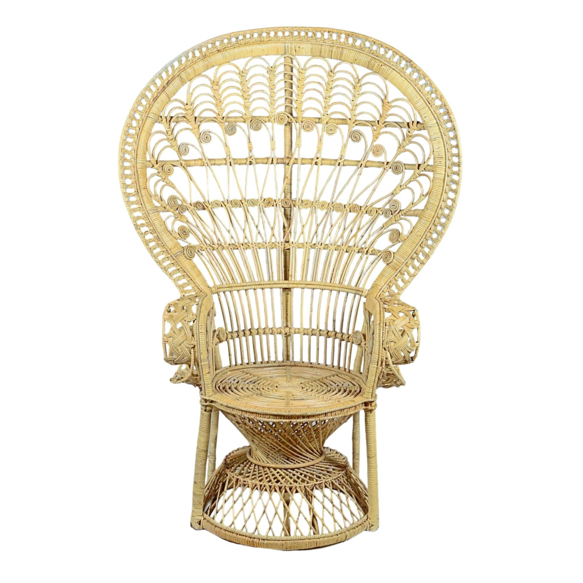 EMMANUELLE - Fauteuil emmanuel en rotin naturel