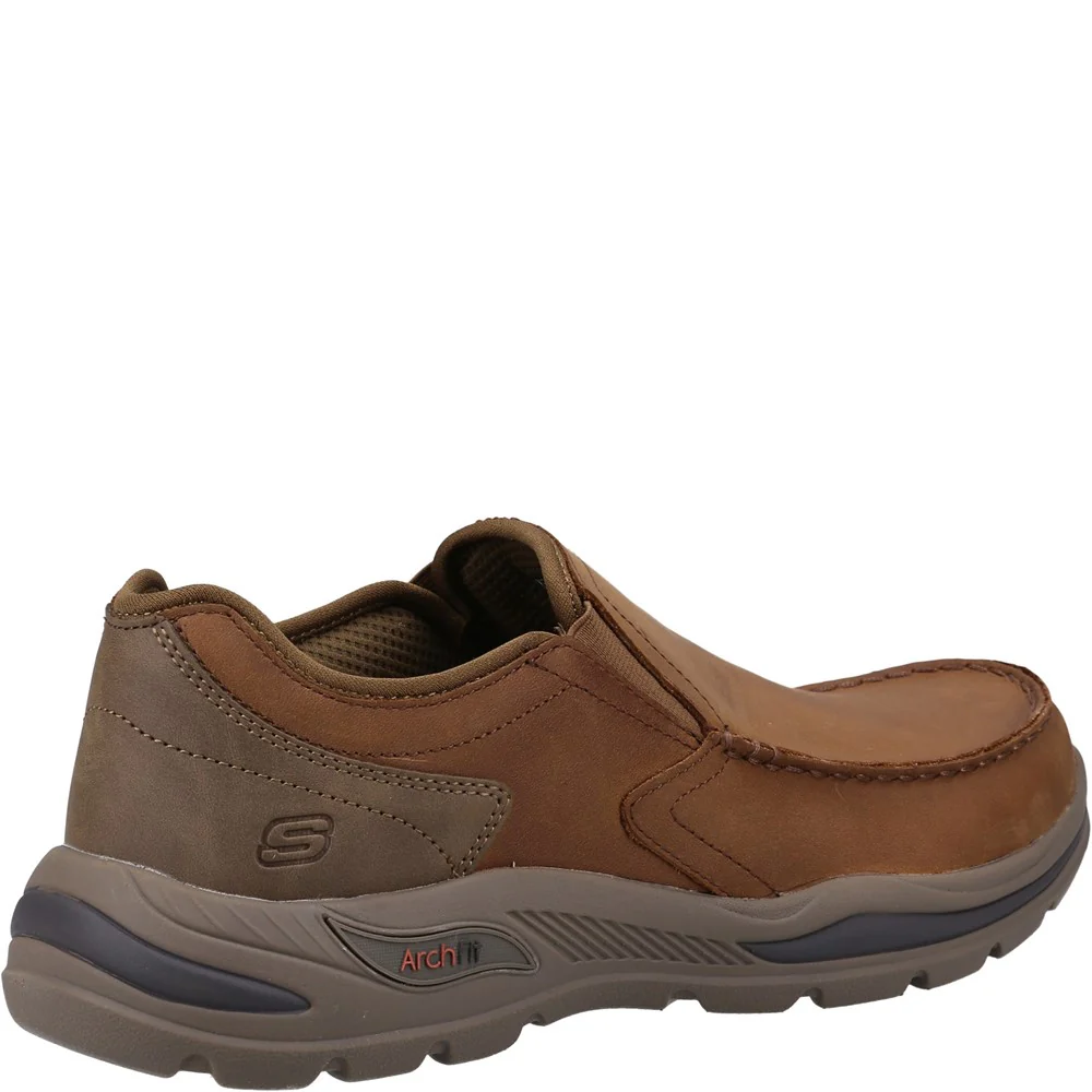 Skechers Arch Fit Motley Hust Slip On Shoes