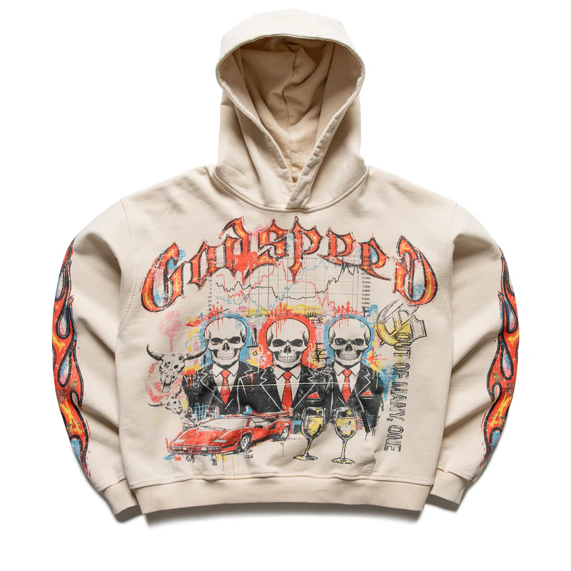 Godspeed New York A.T.H Hoodie - Bone